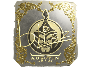 Sticker | bLitz (Gold) | Austin 2025