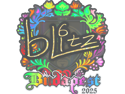 Sticker | bLitz (Holo) | Budapest 2025
