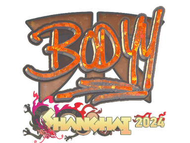 Sticker | bodyy (Glitter) | Shanghai 2024