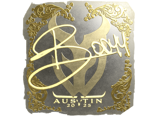 Sticker | bodyy (Gold) | Austin 2025