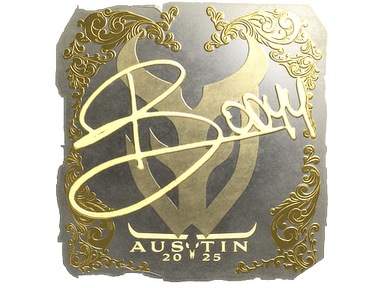 Sticker | bodyy (Gold) | Austin 2025