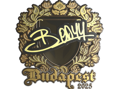 Sticker | bodyy (Gold) | Budapest 2025