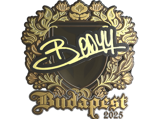 Sticker | bodyy (Gold) | Budapest 2025