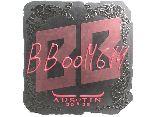 Sticker | Boombl4 (Foil) | Austin 2025