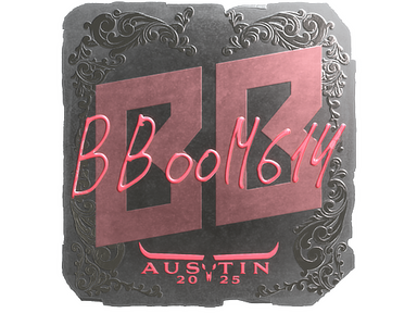 Sticker | Boombl4 (Foil) | Austin 2025