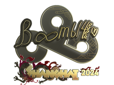 Sticker | Boombl4 (Gold) | Shanghai 2024