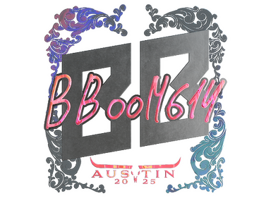 Sticker | Boombl4 (Holo) | Austin 2025