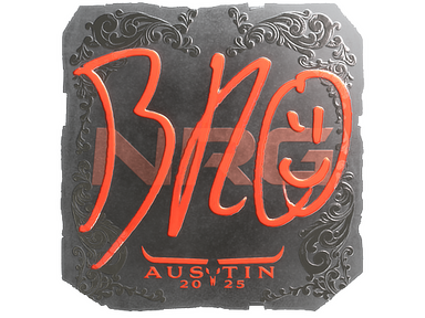 Sticker | br0 (Foil) | Austin 2025