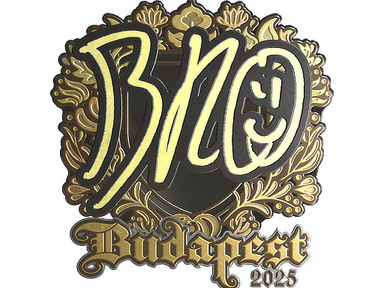 Sticker | br0 (Gold) | Budapest 2025