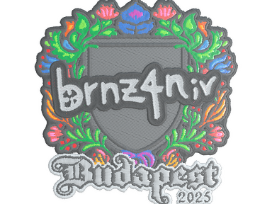 Sticker | brnz4n (Embroidered) | Budapest 2025
