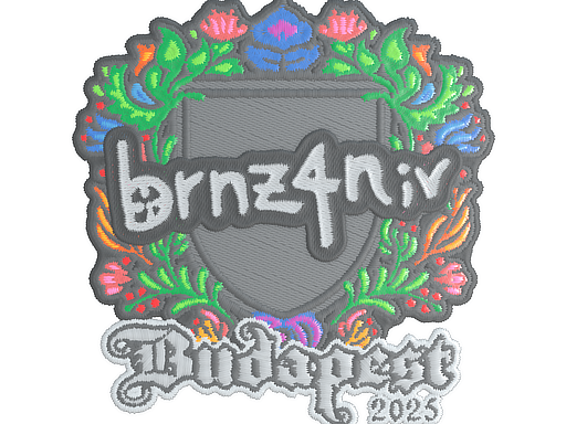 Sticker | brnz4n (Embroidered) | Budapest 2025