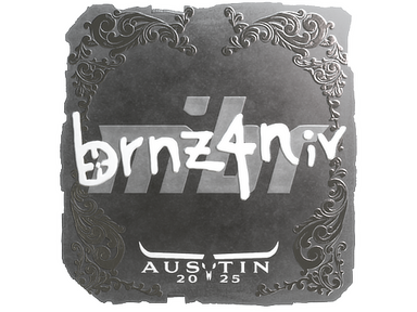 Sticker | brnz4n (Foil) | Austin 2025