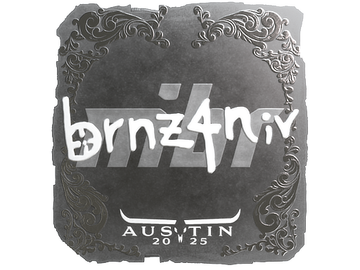 Sticker | brnz4n (Foil) | Austin 2025