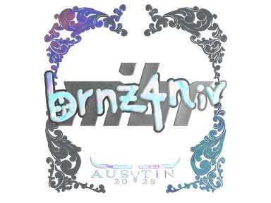Sticker | brnz4n (Holo) | Austin 2025