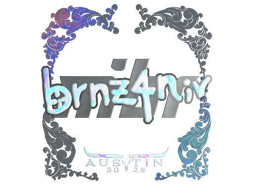 Sticker | brnz4n (Holo) | Austin 2025