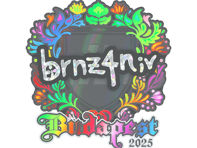 Sticker | brnz4n (Holo) | Budapest 2025