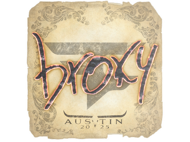 Sticker | broky | Austin 2025