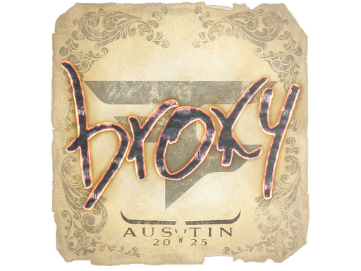 Sticker | broky | Austin 2025