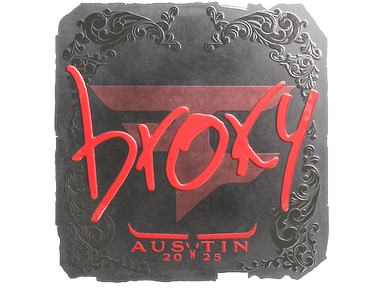 Sticker | broky (Foil) | Austin 2025