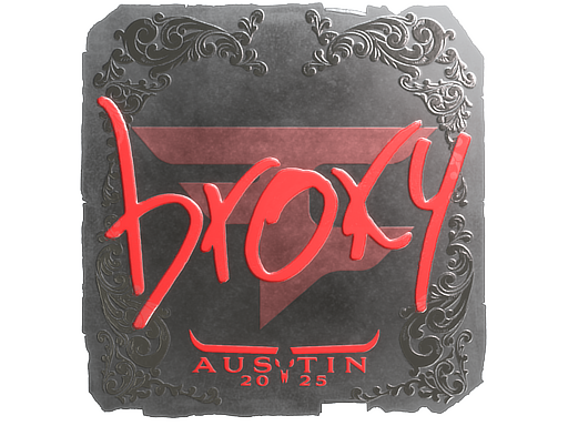 Sticker | broky (Foil) | Austin 2025