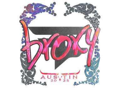 Sticker | broky (Holo) | Austin 2025