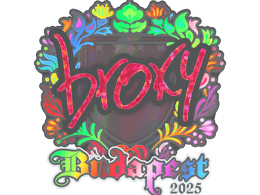Sticker | broky (Holo) | Budapest 2025