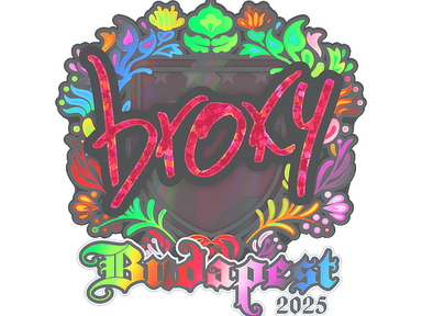 Sticker | broky (Holo) | Budapest 2025