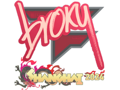 Sticker | broky | Shanghai 2024