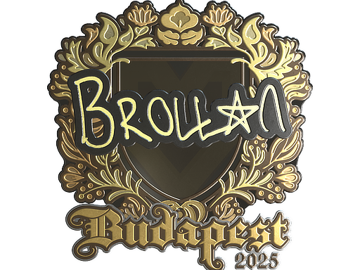 Sticker | Brollan (Gold) | Budapest 2025