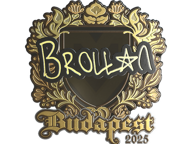Sticker | Brollan (Gold) | Budapest 2025
