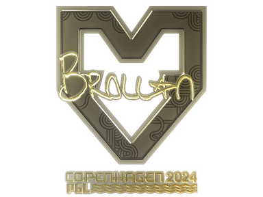 Sticker | Brollan (Gold) | Copenhagen 2024