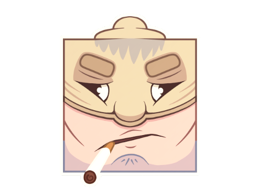 Sticker | Bum A Smoke