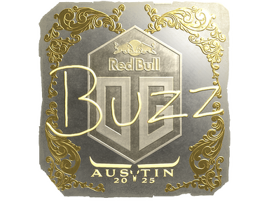 Sticker | Buzz (Gold) | Austin 2025