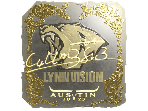 Sticker | C4LLM3SU3 (Gold) | Austin 2025