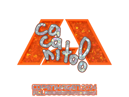 Sticker | CacaNito (Glitter) | Copenhagen 2024