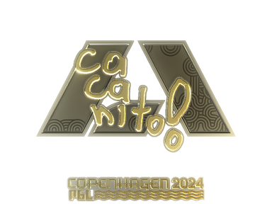 Sticker | CacaNito (Gold) | Copenhagen 2024