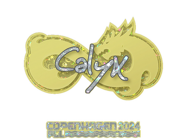 Sticker | Calyx (Glitter) | Copenhagen 2024