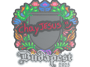 Sticker | chayJESUS (Embroidered) | Budapest 2025