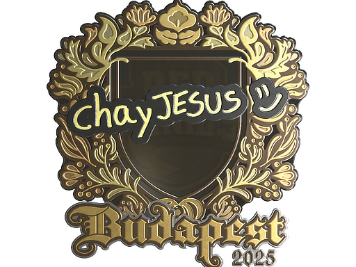 Sticker | chayJESUS (Gold) | Budapest 2025