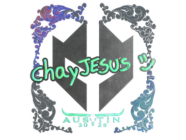 Sticker | chayJESUS (Holo) | Austin 2025