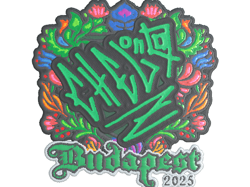 Sticker | chelo (Embroidered) | Budapest 2025