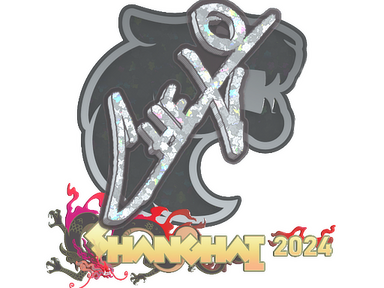 Sticker | chelo (Glitter) | Shanghai 2024