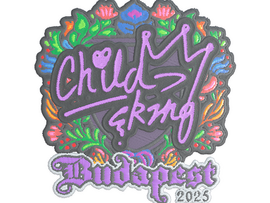 Sticker | ChildKing (Embroidered) | Budapest 2025
