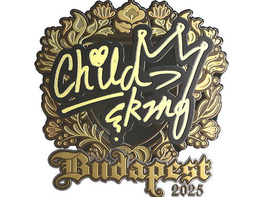 Sticker | ChildKing (Gold) | Budapest 2025