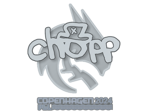 Sticker | chopper | Copenhagen 2024