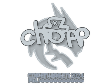 Sticker | chopper | Copenhagen 2024