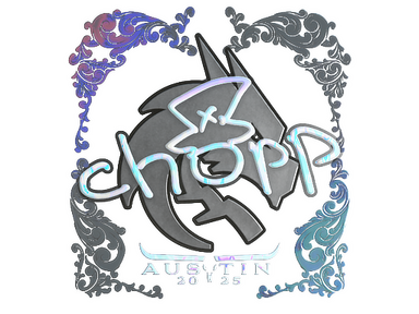 Sticker | chopper (Holo) | Austin 2025