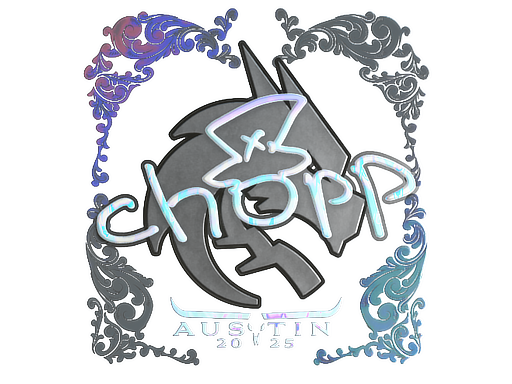 Sticker | chopper (Holo) | Austin 2025