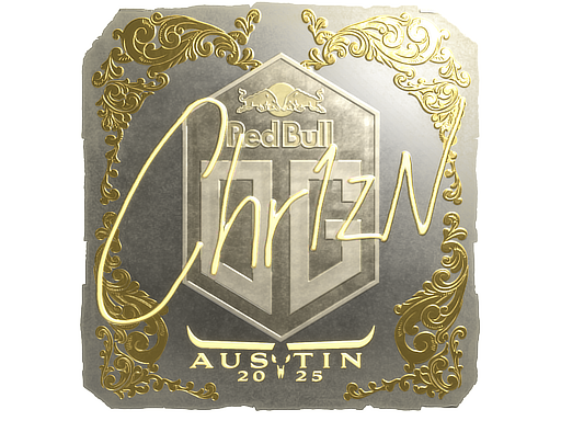 Sticker | Chr1zN (Gold) | Austin 2025