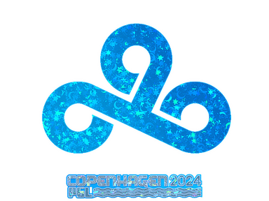 Sticker | Cloud9 (Glitter) | Copenhagen 2024